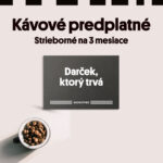 STRIEBORNÉ ČLENSTVO - Kávové predplatné 3 mesiace