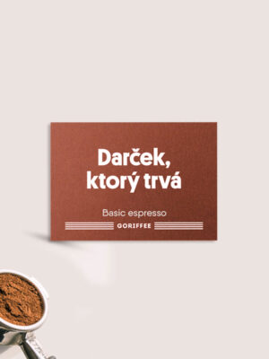 Kávové predplatné - Basic espresso