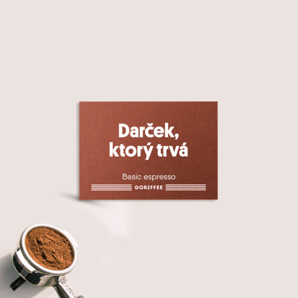 Coffee subscription - Basic espresso