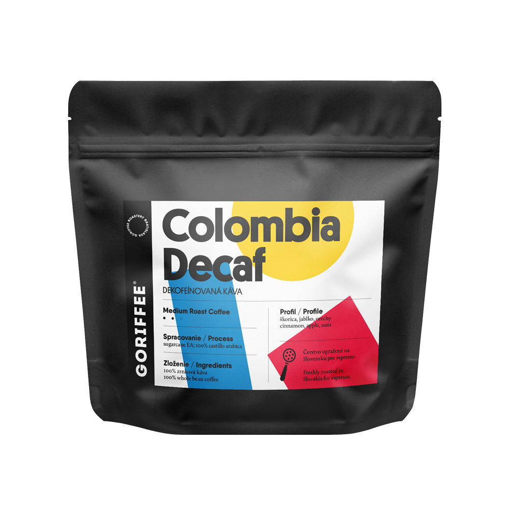 Colombia Popayan decaf na espresso