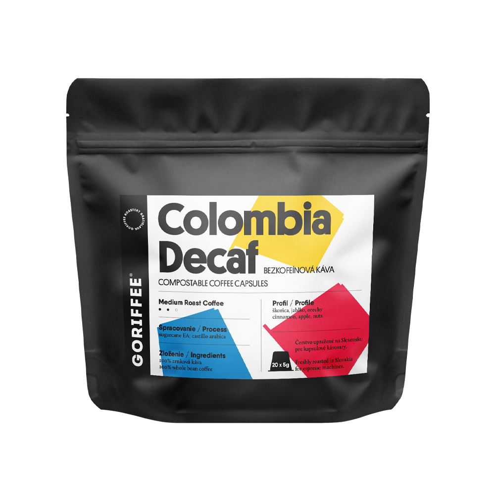 Colombia Decaf – kávové kapsule