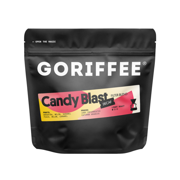 Candy Blast Decaf na filter
